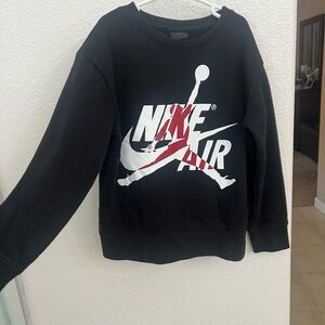 Jordan Black Sweatshirt! Size-M